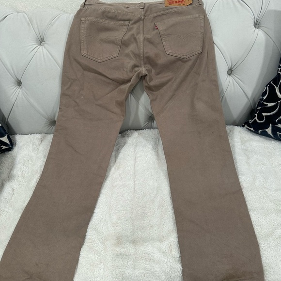 Levi's‎ Men's Straight Jeans - Tan - Picture 2 of 2